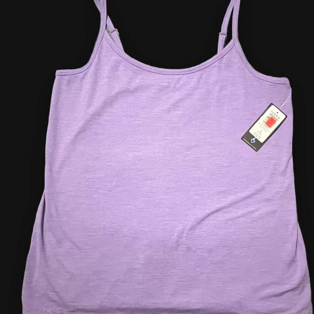 Torrid Super Soft Performance Jersey Active Cami Size 3 Bougainvillea